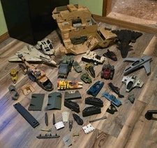 1980’s GI JOE- VEHICLE PARTS LOT, 16 VINTAGE  Vehicles ARAH!!