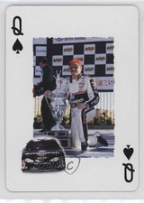 2001 US Playing Card Co NASCAR Cards Driver Back Dale Earnhardt #QS HOF