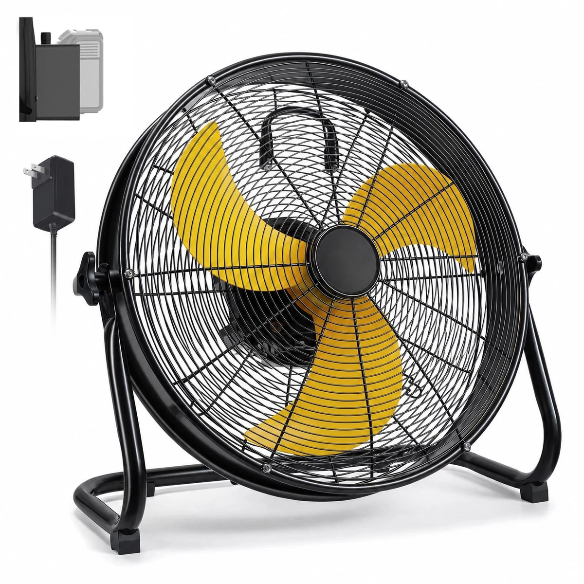Battery Floor Portable Fans for sale | eBay
