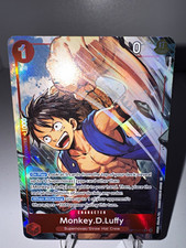 Monkey.D.Luffy • OP14-013 Alt Art Holo Foil The Azure Sea's One Piece TCG NM