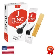 Clarinet Reeds Bb Strength 3 Box of 10 for Beginner Students Cane Woodwind