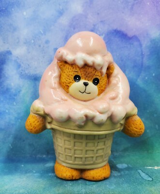 LF10 Enesco Lucy and Me Lucy Rigg Bear as Ice Cream Cone