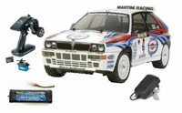 Tamiya 300058570 1:10 Rc Lancia Delta Hf Integrale TT-02 Komplett- Set Spar- Set