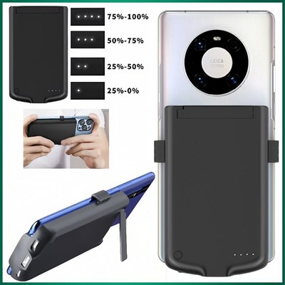 10000mAh 8-Pin/USB-C Power Bank Battery Charger Case for iPhone Samsung Huawei