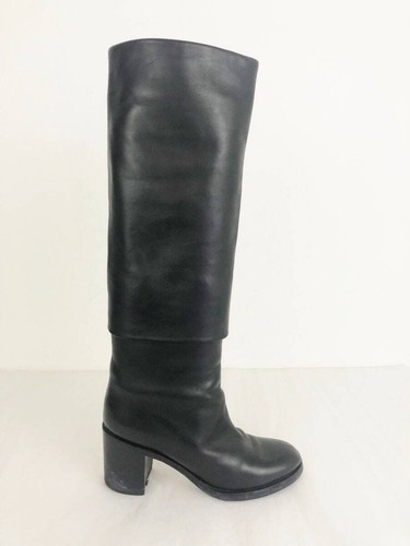 Chanel CC Botas Plegables Talla 8 - Imagen 6 de 8