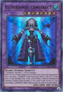 El Shaddoll Construct - DUPO-EN090 - Ultra Rare - Unlimited Edition x1 - Near Mi