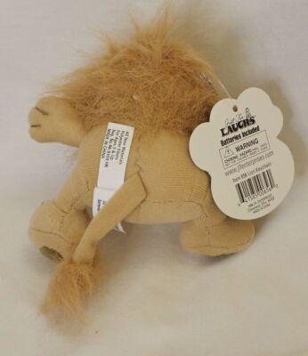 Just For Laughs Crazy Animal Collection Lion Plush Keychain Tested