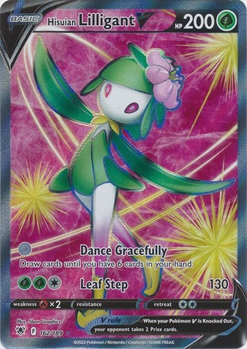 Pokémon TCG Hisuian Lilligant VSTAR Sword & Shield - Astral Radiance  018/189