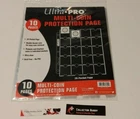 Ultra Pro Coin Binder Sheets 20-Pocket - 10 Pages  Multi Coin Protection Pages