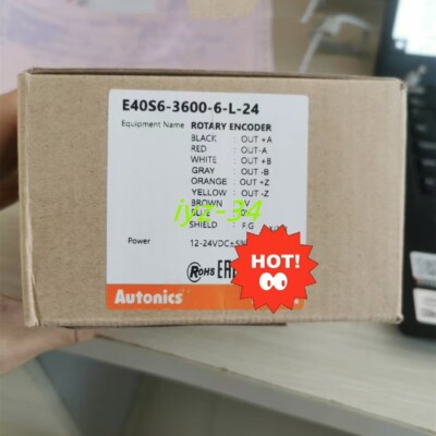1PC Autonics E40S6-3600-6-L-5 rotary encoder
