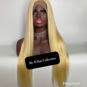US 30 inch SilkyStraight Frontal Lace Wig #613 Blonde ...