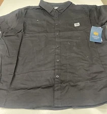 Buffalo Outdoors- Men’s Short Sleeve Button Down Work Shirt- Size 2XL