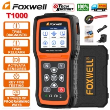 Foxwell T1000 Car TPMS Reset Tire Pressure Sensor Activate PROGRAM Scan Tool