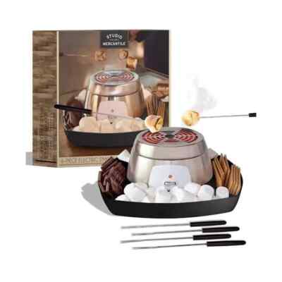 Studio Mercantile Electric Tabletop S'mores Maker for Indoors