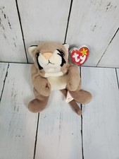 Canyon the cougar #4212 Ty Beanie Baby 1998 PE Retired Wildlife Nice
