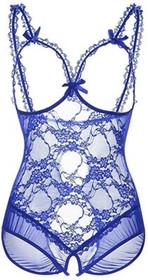 Plus Size Womens Sexy Lingerie Lace Mesh Babydoll Underwear Sleepwear Nightwear
