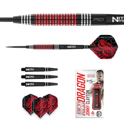 22 GRAM JONNY CLAYTON RED DRAGON SPECIAL EDITION 90% TUNGSTEN