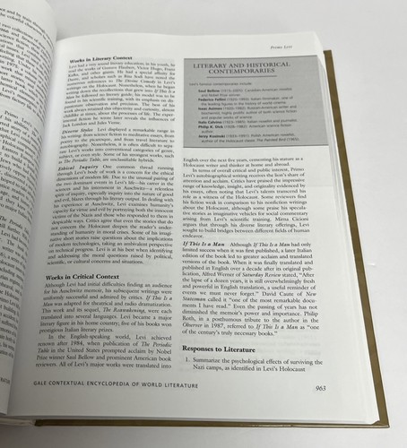 Gale Contextual Encyclopedia of American Literature 4 Volume Set 2009 HC - Imagen 14 de 18