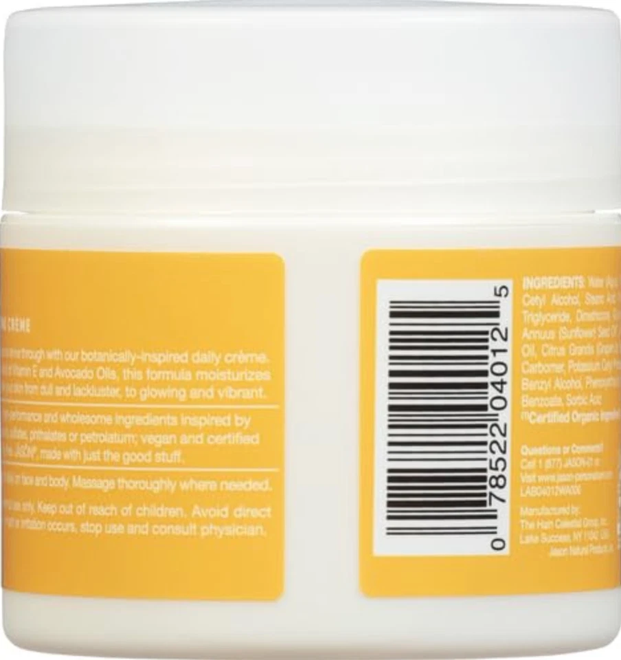 Crema De Vitamina E Para Las Manchas De La Cara Y Piel Crema Hidratante Antiedad Foto 3 de 4