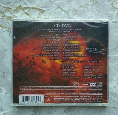 DEATH ANGEL - Sonic German Beatdown - Live in Germany - CD/DVD Neu - Bild 2 von 2