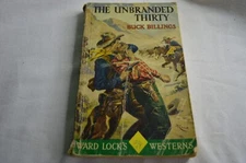 The Unbranded Thirty by Buck Billings Vintage Paperback Westerns Damaged AUS