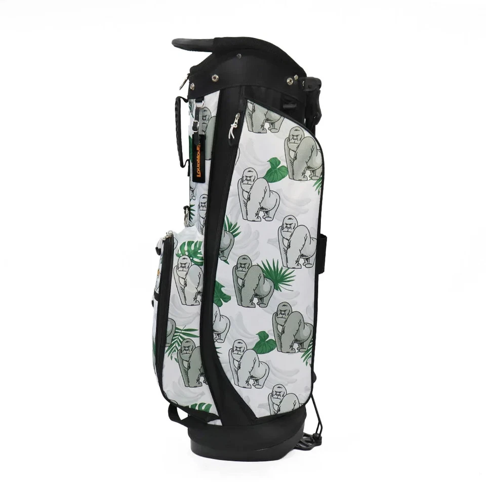 Loudmouth 高尔夫手提支架包轻便 8.5 英寸 x 47 英寸男女通用 2025 大猩猩绿色 — 第 4/4 张图片