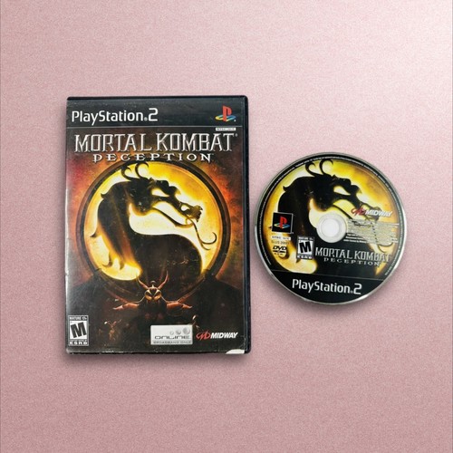 Mortal Kombat Deception Premium Pack Bonus Disc jogo playstation ps2 - Desconto no Preço
