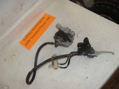 2000 99 01 YAMAHA Phazer 500 xtc brake system caliper master lever dimmer switch