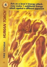 Marvel OVERPOWER HUMAN TORCH FIRE STORM special - Original OP