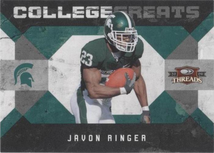 2009 Donruss Threads Javon Ringer #11 - 1 of 2