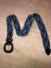 Blue Braided Cord BELT YOUTH GIRLS Size 4 - 7