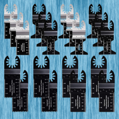 20Pcs Oscillating Multi Tool saw blades Wood Metal Cut Cutter For Dewalt Fein