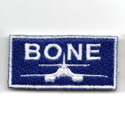 BONE DYESS AIR FORCE BASE B-1B LANCER FSS  EMBROIDERED HOOK & LOOP  PATCH