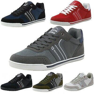 Alpine Swiss Liam Mens Fashion Sneakers Suede Trim Low Top Lace Up Tennis  Shoes | eBay