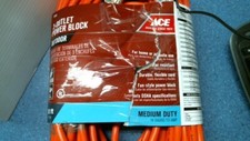 Ace 3- Outlet Power Block Outdoor Medium Duty 100ft  31520  FS
