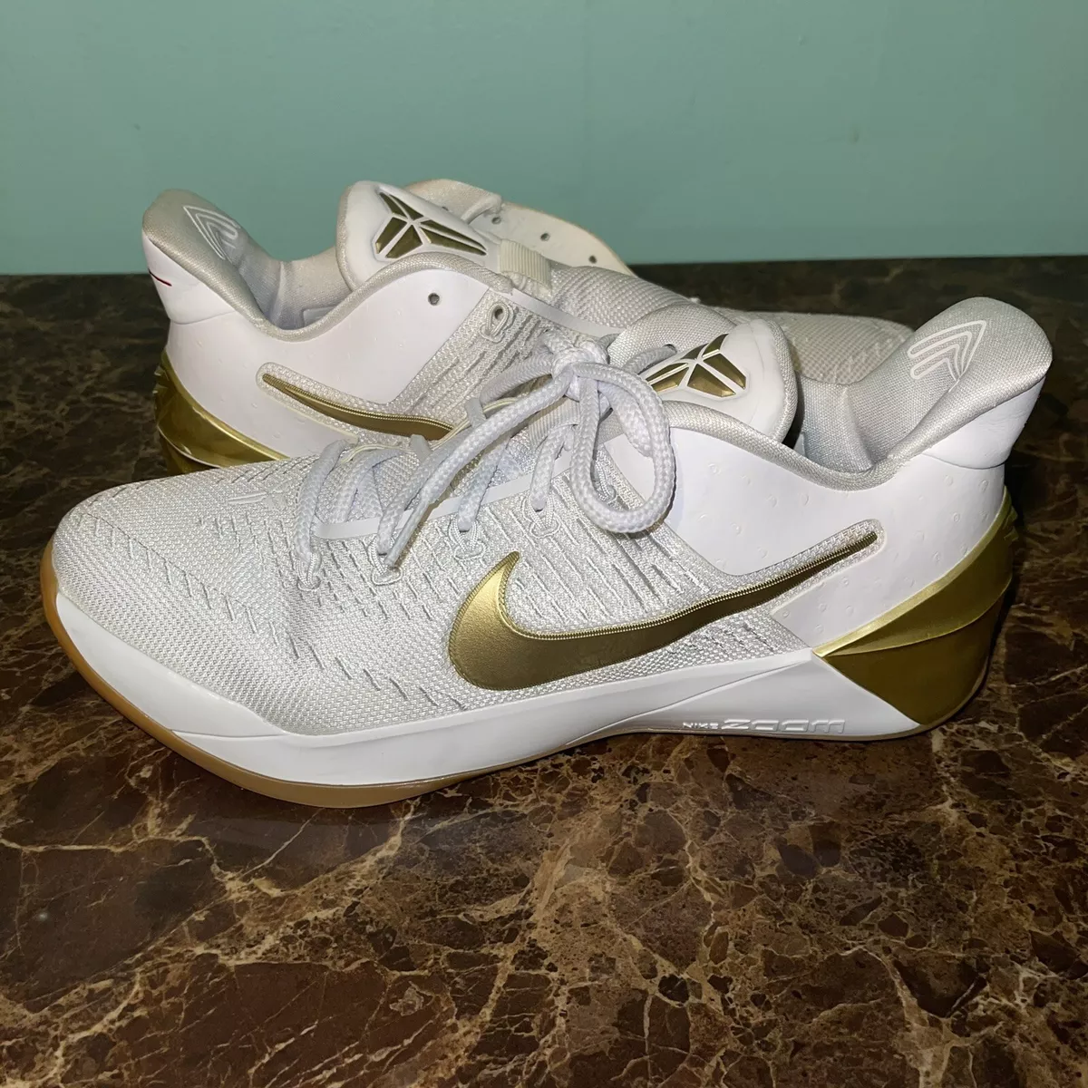 Kobe ad hotsell white and gold