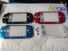 Official OEM Original PSP 3000 Front Faceplate Replacement White Red Black Blue