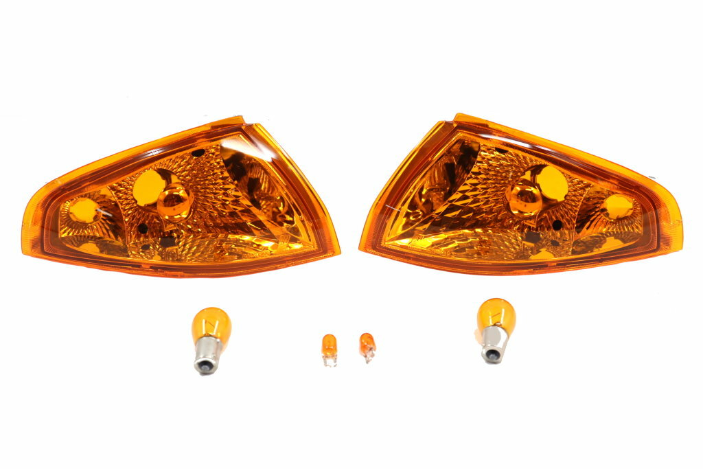 Amber Crystal Front Corner Signal Lights For NISSAN SKYLINE R32
