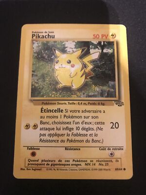 1995 Pikachu Spanish Edition 60/64 Near Mint Condition Promo