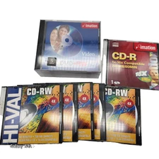 CD-RW, CD-R, DVD+RW Imation HI-VAL NEW Sealed SEE Pictures Mixed Lot