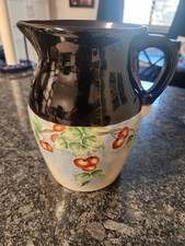 Hand-Painted Olive Water Pitcher - A. Oliver ...