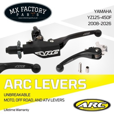 YZ125-450 WRF 08-26, KXF ARC DC8 Kupplungssitzstange Baugruppe & Bremshebel Memlon Textur