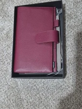 Moterm Companion Traveler Notebook Cover - Standard (Pebbled) Beet Root