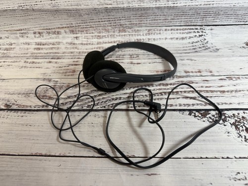 Vintage Aiwa HP-MO28 Plug-In Headphones with Adjustable Headband - Working!