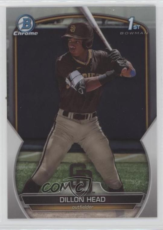 2023 Bowman Draft Chrome Refractor Dillon Head #BDC-7 11cz