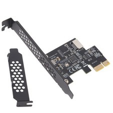 PCI-E 1X to USB 3.2 GEN1 5Gbps Type-E A-Key Expansion Card,Front Panel8700