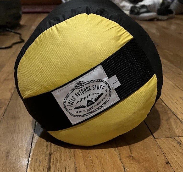 Poler Napsack Sleeping Bag L Black Camping Outdoors