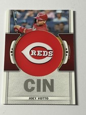 2023 Topps Joey Votto Commemorative Team Logo Patch Relic Reds TLP-JV