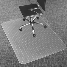 Office Chair Mat for Carpets Clear Desk Floor Mat for Low Flat and No Pile