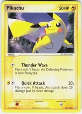 Pokemon Pikachu 78/110 Common Holon Phantoms Pokemon Near Mint on eBay